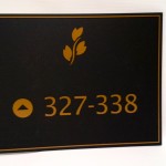 These way finding signs are needed to enable visitors to know where they are headed.