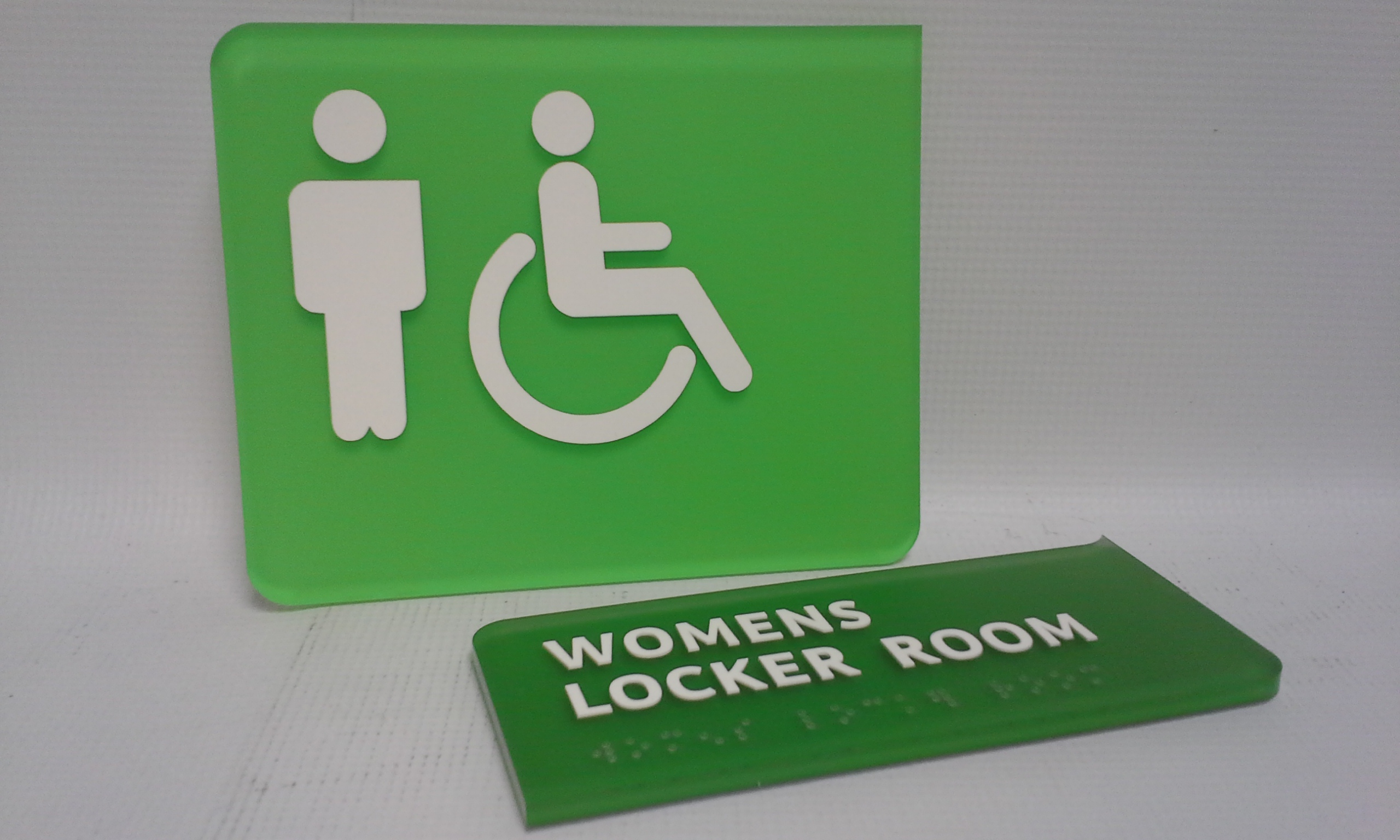 Cleveland, OH - ADA Signs Color Match the Existing Signs | Sign Company News