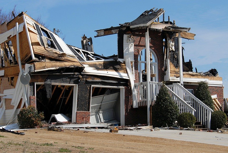 Fire-Damaged