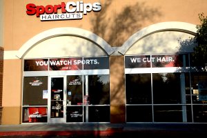 Notice the windows in the upper portion of the windows. It's hard to see, but they have a pattern under the words.