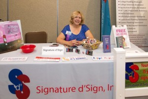 Lynn koellermeier at Business & Brew Expo, Concord, CA