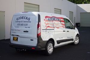 While this is not a truck owned by a political candidate, it does show the client's political views.
