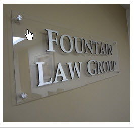 3 Custom office Lobby signs for clients in Tustin, Irvine and Newport Beach