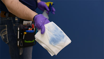 Installing wall murals, wall graphics, and custom wall paper on low VOC paints - we know the trick!