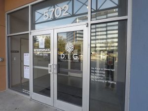 Installed window graphics