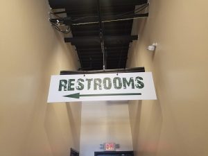 Hanging Ceiling Sign