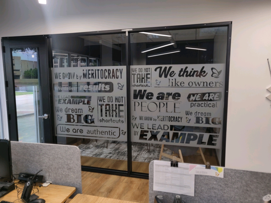 Dallas, TX – Wall Graphics and Window Graphics for LALA US
