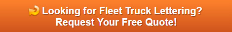 Free quote on fleet truck lettering Wilton CT