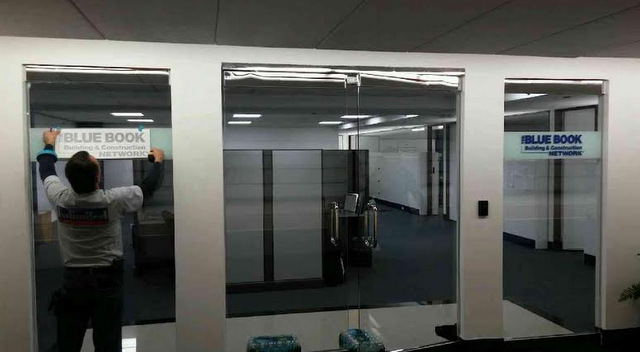 Corporate Vinyl Window Lettering Danbury CT