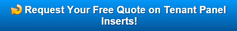 Free quote on tenant panel inserts Danbury CT