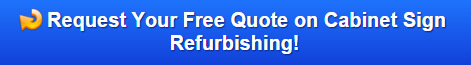 Free quote on cabinet sign refurbishing in Danbury CT