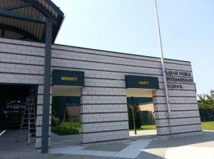 Cut Vinyl Building Sign