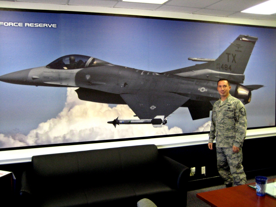 Large Format Wall Graphic for the US Air Force