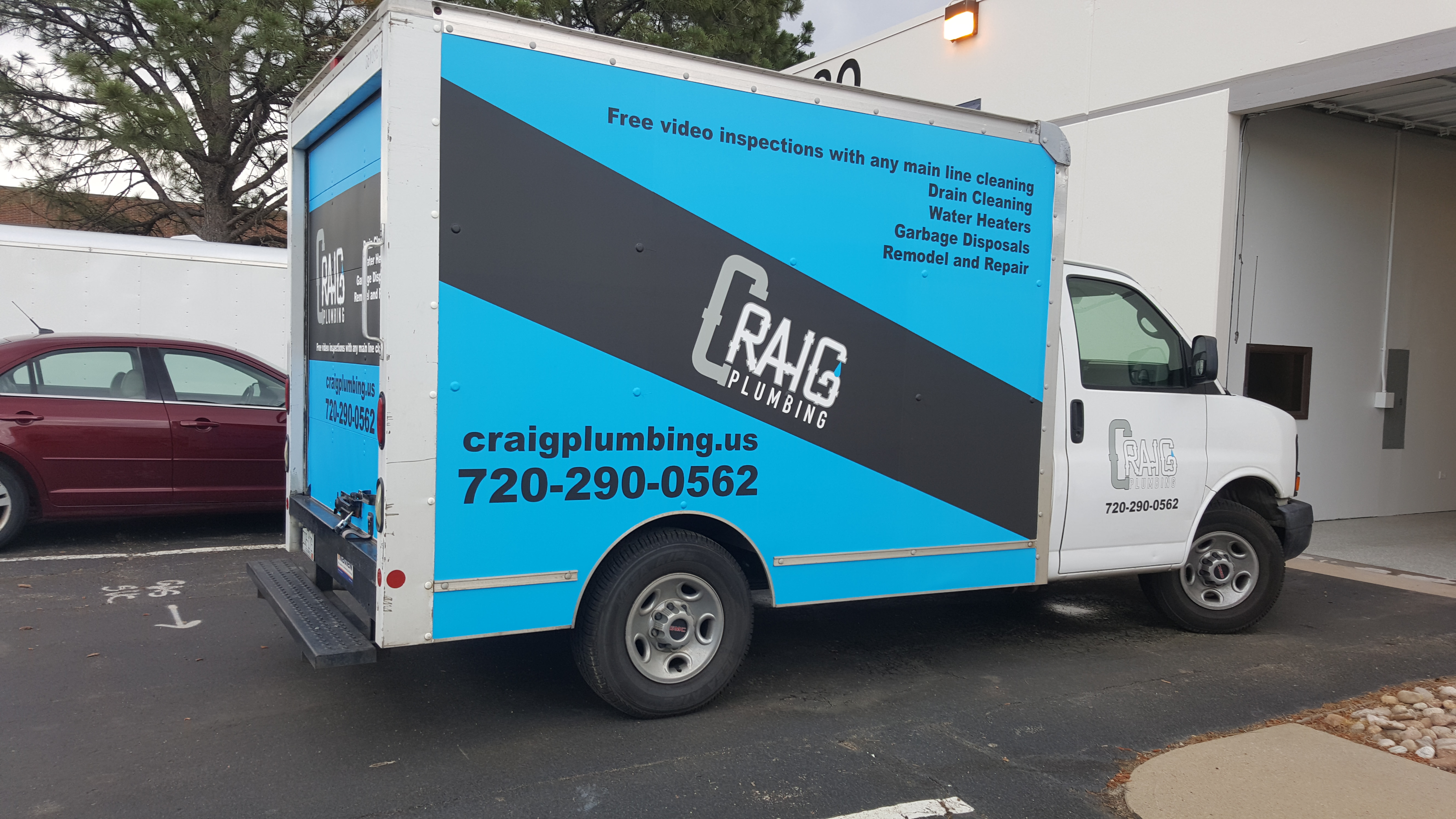 Westminster, Co - Custom Box Truck Wrap for Craig Plumbing