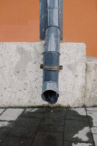 Clogged Gutter