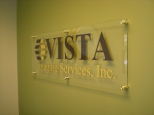Lobby sign