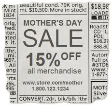 newspaper ad