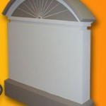 Monument signs are ground-mounted and have a low profile. 