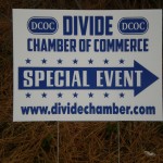 Yard signs are often done with cut-vinyl 