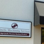 Lighted signboxes make great wall signs. 