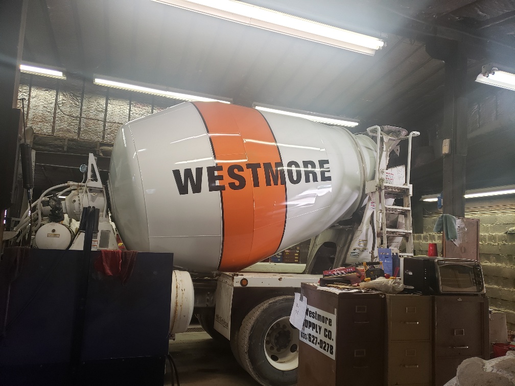 Vinyl Graphics for Cement Trucks in Lombard IL