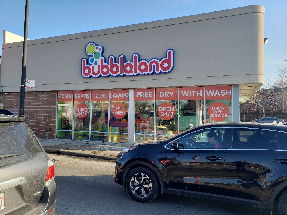 Illuminated signs and perforated window graphics in Chicago IL