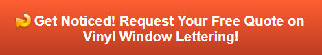 Free quote on vinyl window lettering in Oak Brook IL
