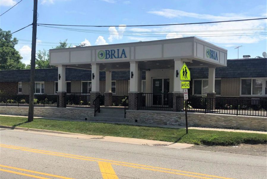 South Chicago Heights IL - BRIA Health Services Adds Halo-Lit Channel Letters!