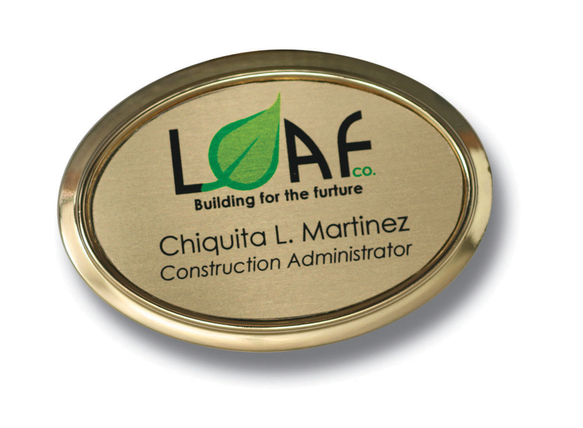 metal plaque signage for offices in Escondido CA