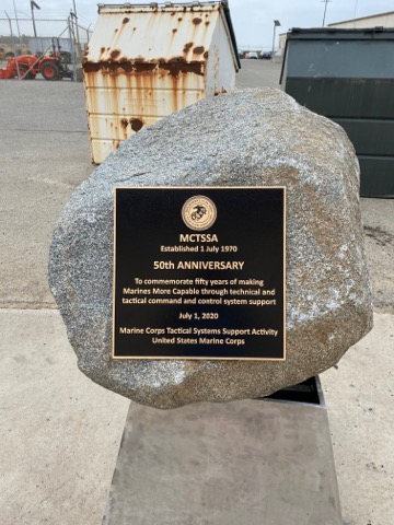 dedication plaques for military bases in Oceanside CA