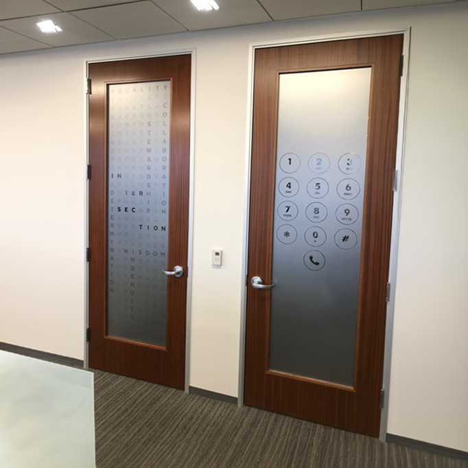 The Subtle Art of Privacy and Style: Etched Vinyl’s for Glass