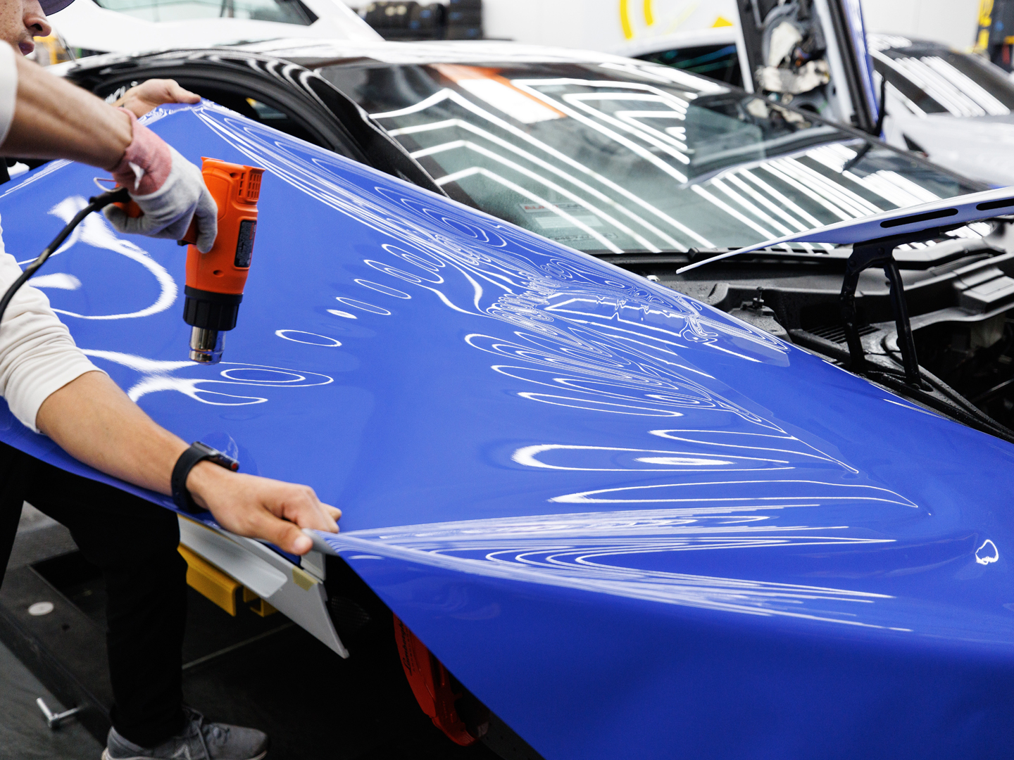 vinyl car wrap installation