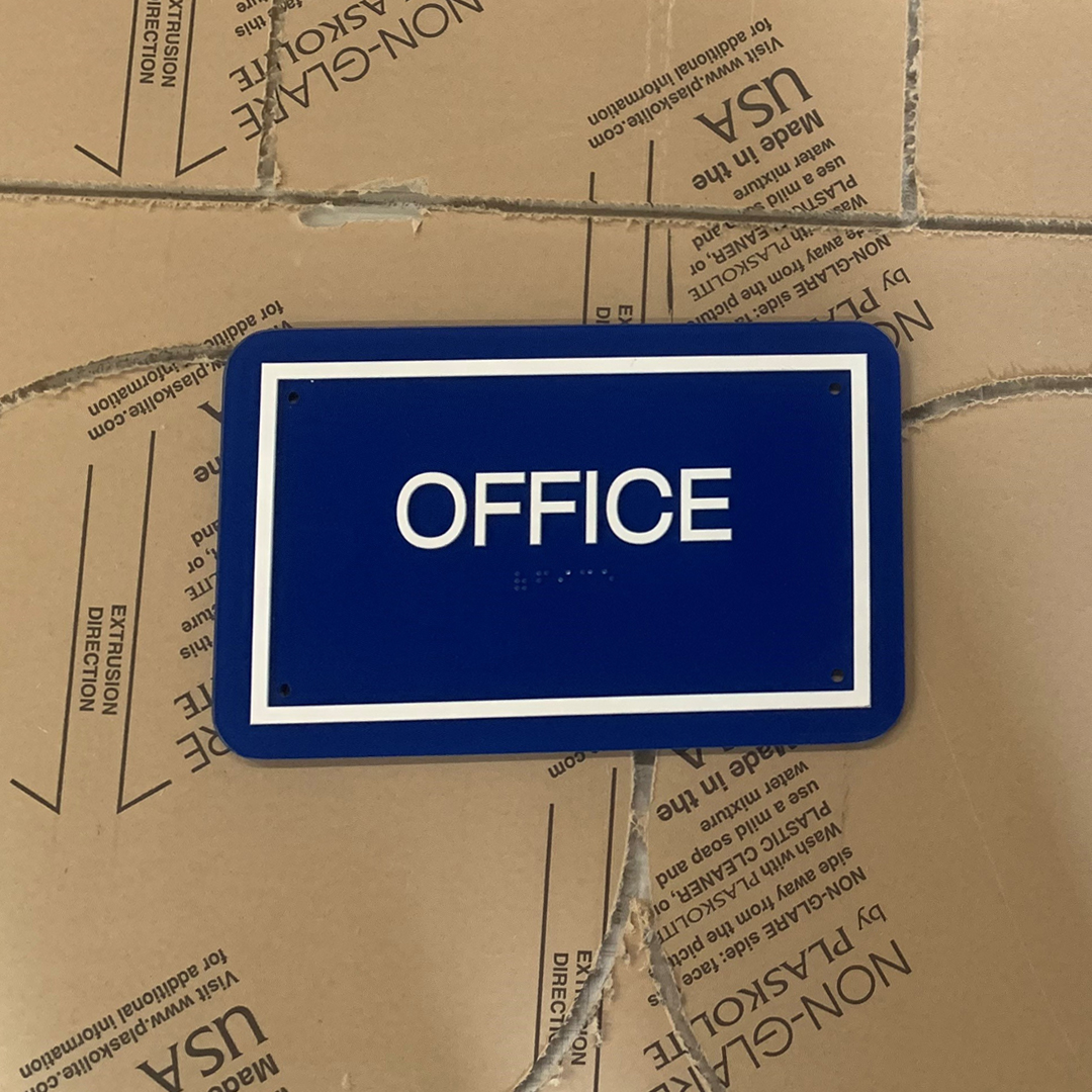 Choosing the Right Materials for ADA Signs