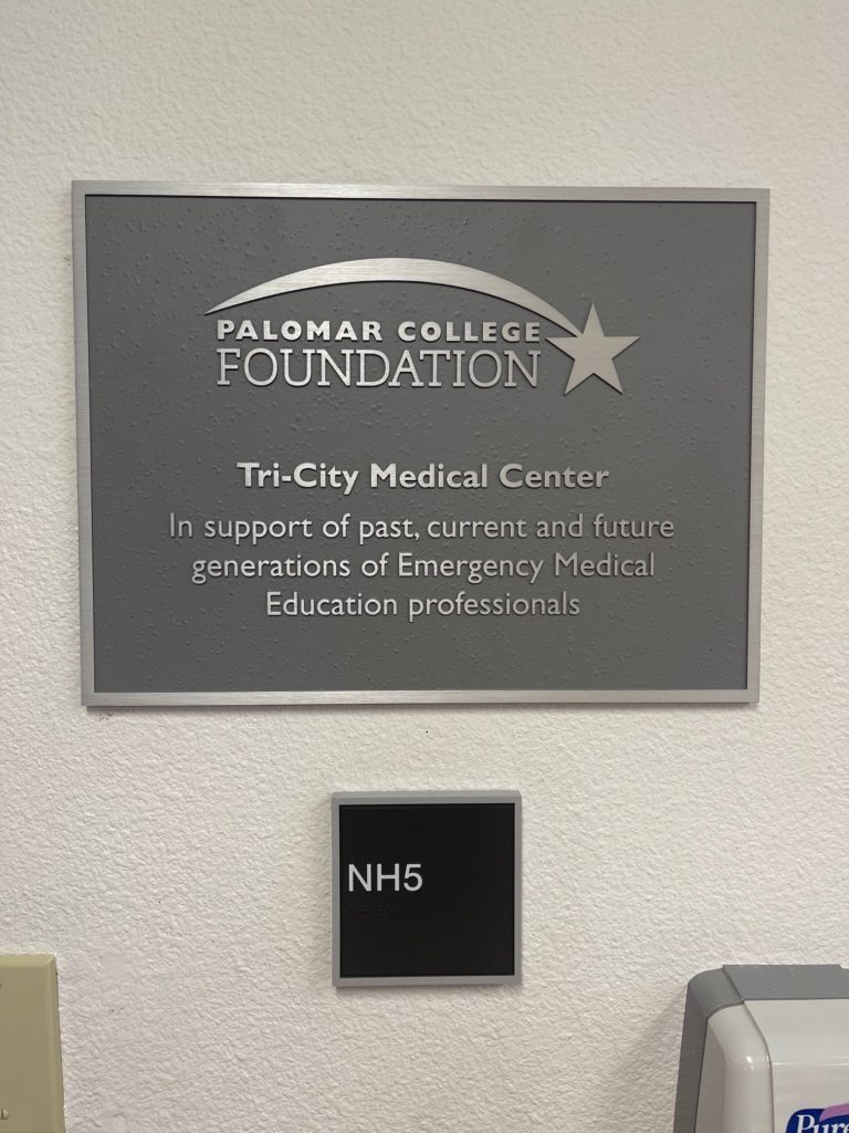  thank sponsors with aluminum plaques in San Marcos CA
