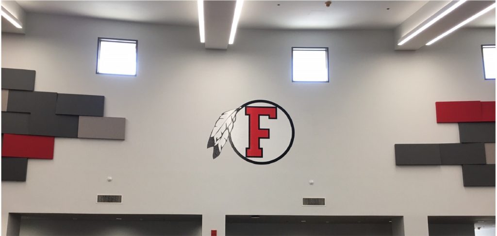 Wall Graphic Mascot Logos for Schools