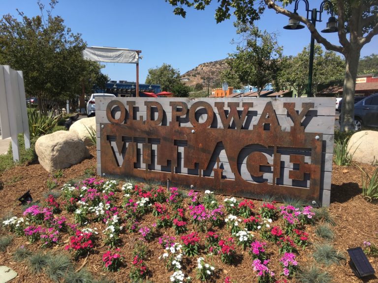 non-illuminated monument signs for strip malls in North County CA