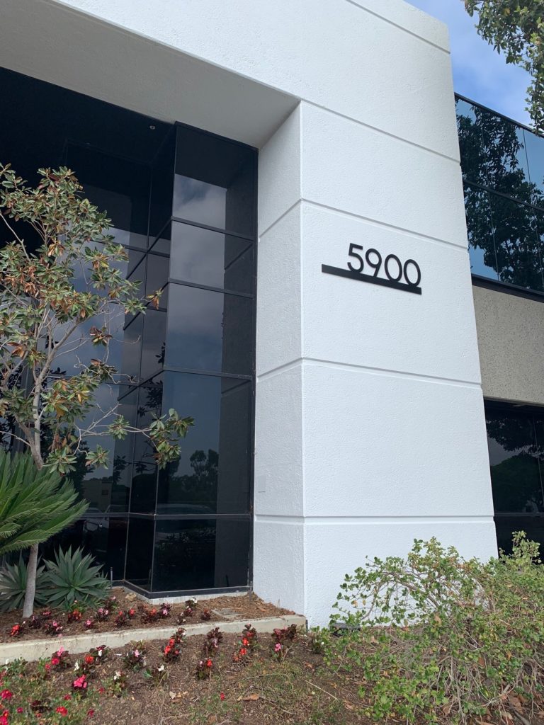 we fabricate and install office complex signs in Carlsbad CA