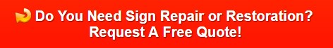 sign repair and maintenance in San Diego County CA
