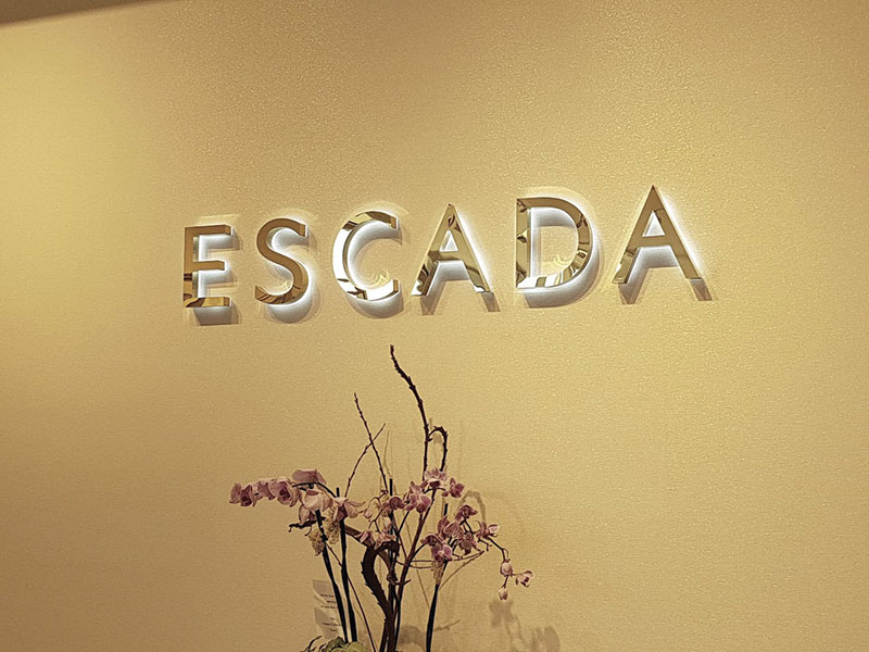 interior back-lit channel letters in San Diego County CA
