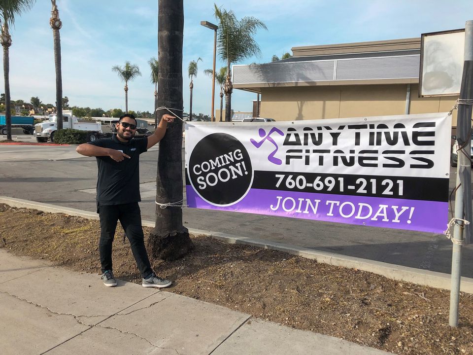 fitness center signs in Vista CA 