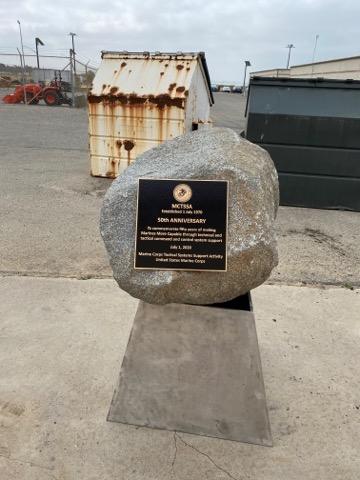 dedication plaques for military bases in Oceanside CA