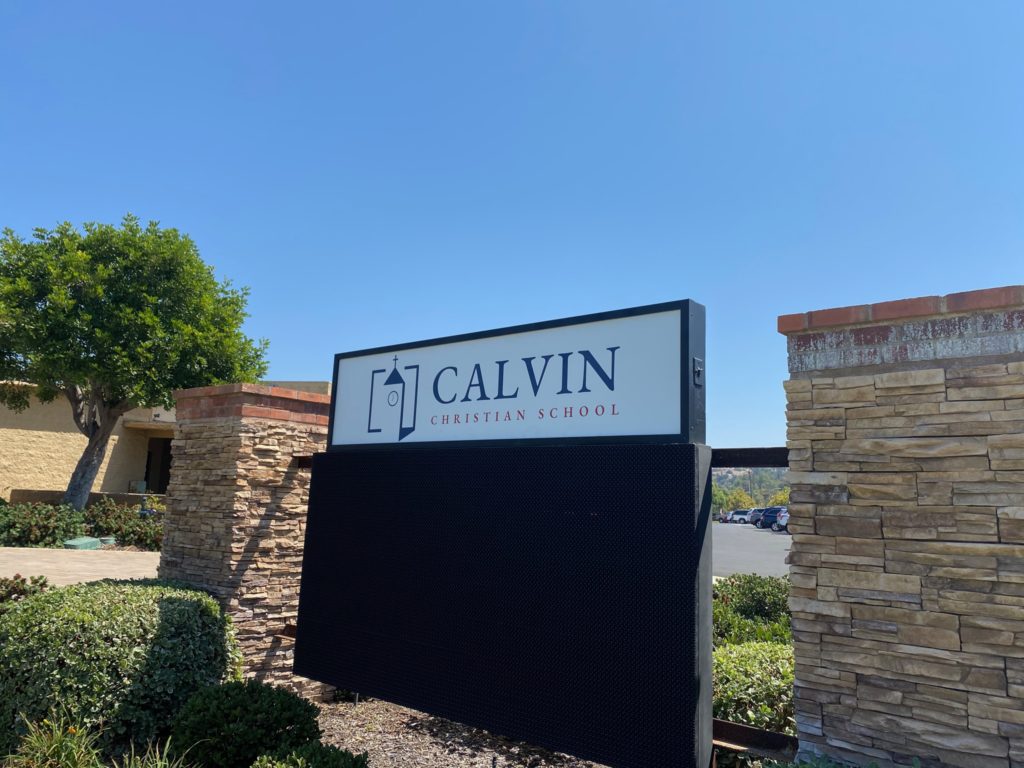 Changeable Message Marquee Signs for Schools in Escondido CA