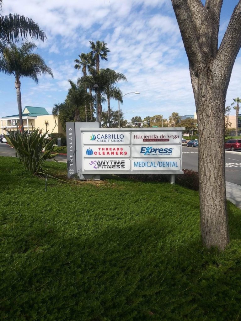 monument sign examples in San Diego CA