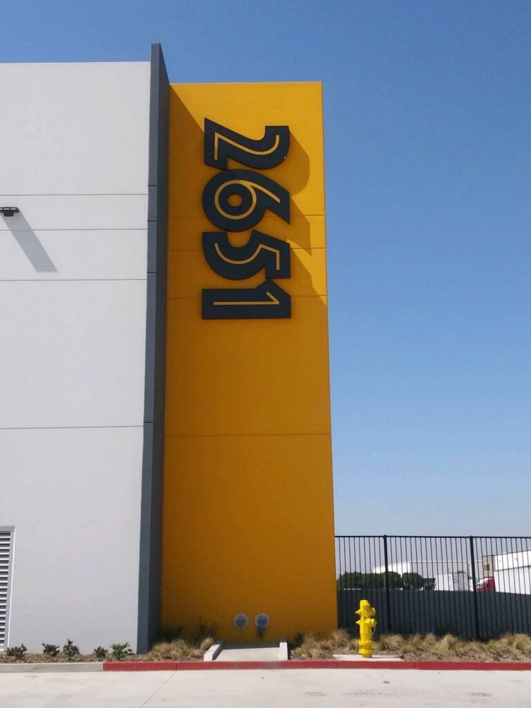 7-Foot Tall LED Address Numbers