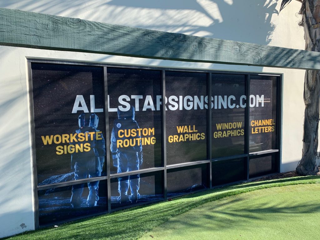see-through vinyl window wrap