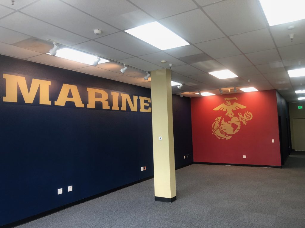 Marine wall graphics in Escondido CA