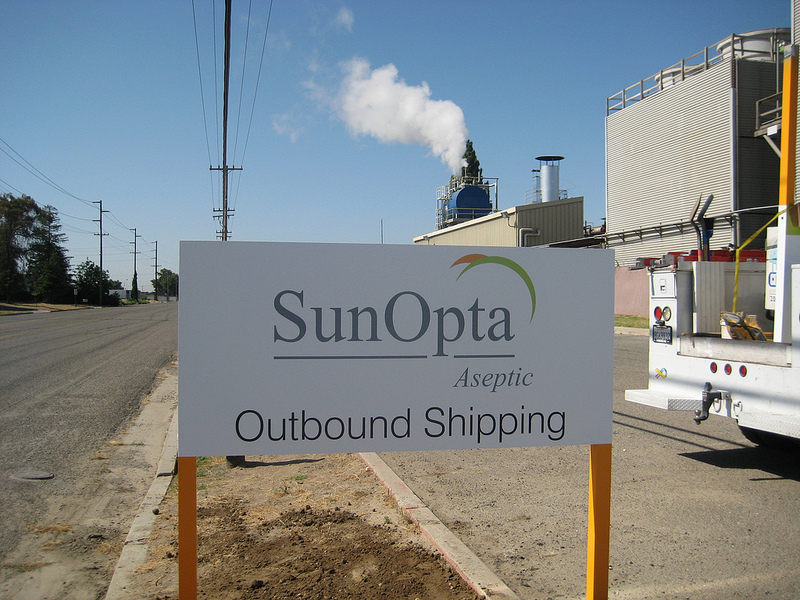 warehouse wayfinding signs
