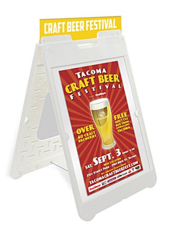 Sidewalk Signs to Advertise Beer and Wine in Carlsbad CA