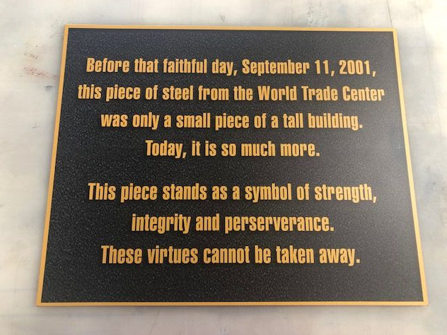 Dedication and Memorial Metal Plaques Escondido CA