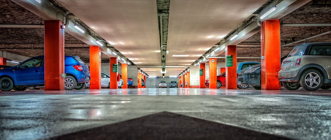 CLEAN PARKING GARAGES PROVIDE A FEELING OF SAFETY